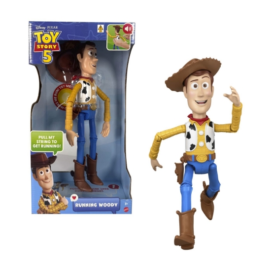 Imagine TOY STORY 5 FIGURINA WOODY ARTICULATA CU SUNETE 30CM