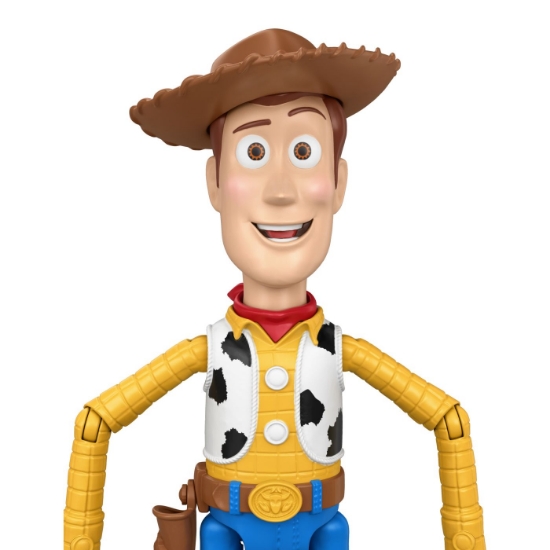 Imagine TOY STORY 5 FIGURINA WOODY ARTICULATA CU SUNETE 30CM