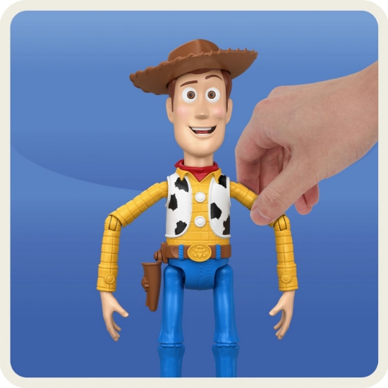 Imagine TOY STORY 5 FIGURINA WOODY ARTICULATA CU SUNETE 30CM