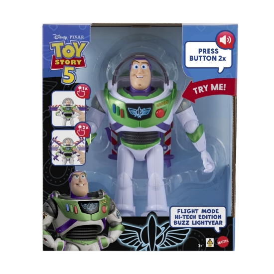 Imagine TOY STORY 5 FIGURINA BUZZ LIGHTYEAR ARTICULATA CU SUNETE 30CM