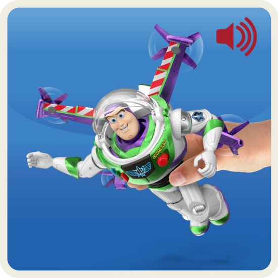 Imagine TOY STORY 5 FIGURINA BUZZ LIGHTYEAR ARTICULATA CU SUNETE 30CM