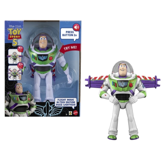 Imagine TOY STORY 5 FIGURINA BUZZ LIGHTYEAR ARTICULATA CU SUNETE 30CM