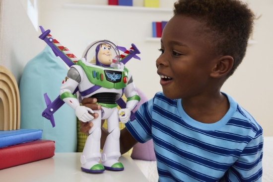 Imagine TOY STORY 5 FIGURINA BUZZ LIGHTYEAR ARTICULATA CU SUNETE 30CM