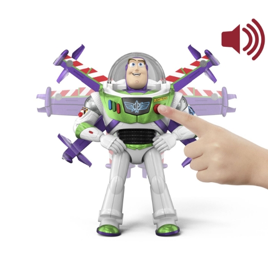 Imagine TOY STORY 5 FIGURINA BUZZ LIGHTYEAR ARTICULATA CU SUNETE 30CM