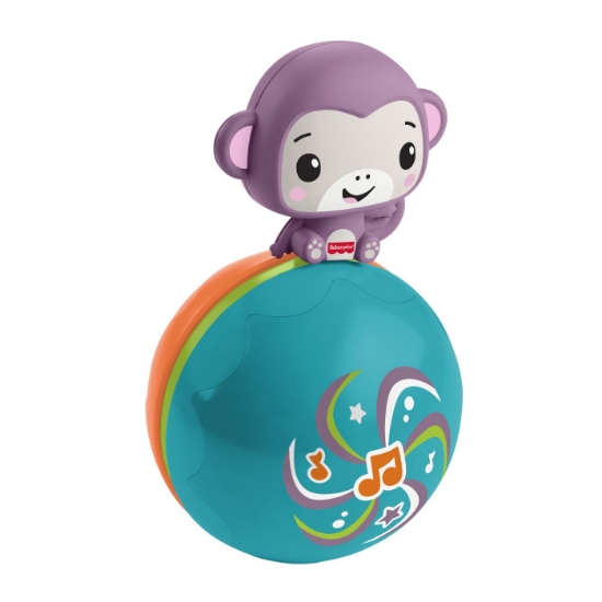 Imagine FISHER PRICE JUCARIE INTERACTIVA MUZICALA MAIMUTICA CU MINGE