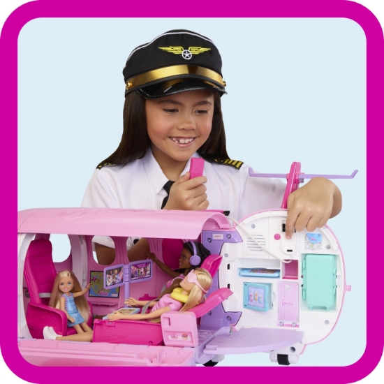 Imagine BARBIE DREAM LAND AVION DE VIS CU ACCESORII