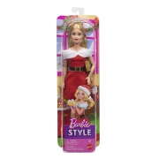 Imagine BARBIE STYLE PAPUSA BARBIE CRACIUNITA  