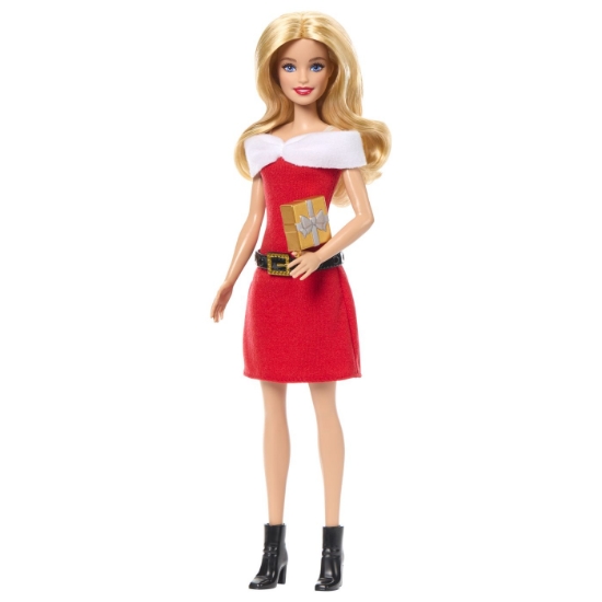 Imagine BARBIE STYLE PAPUSA BARBIE CRACIUNITA  
