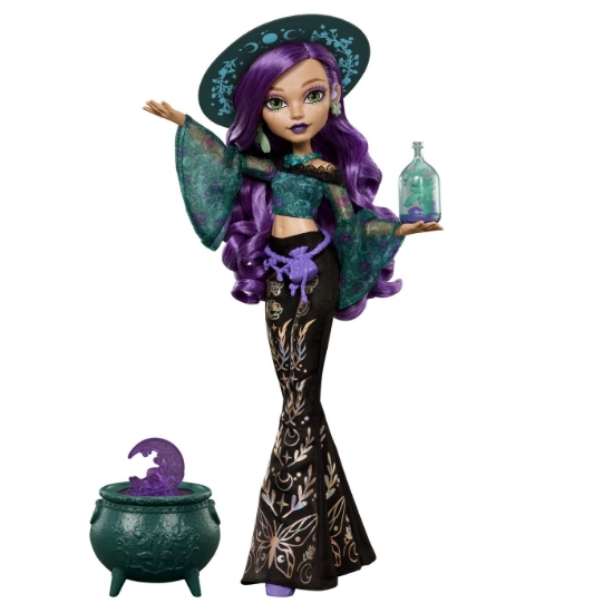 Imagine MONSTER HIGH VRAJA LUNII PAPUSA WILLOW THORNE CU ACCESORII