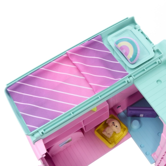 Imagine BARBIE DREAM LAND SET RULOTA CU ACCESORII