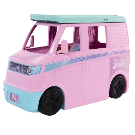 Imagine BARBIE DREAM LAND SET RULOTA CU ACCESORII
