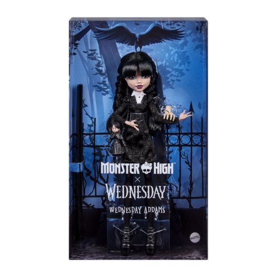Imagine MONSTER HIGH WEDNESDAY PAPUSA WEDNESDAY CU ACCESORII