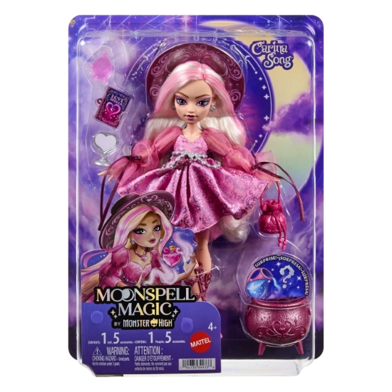 Imagine MONSTER HIGH VRAJA LUNII PAPUSA CARINA CU ACCESORII