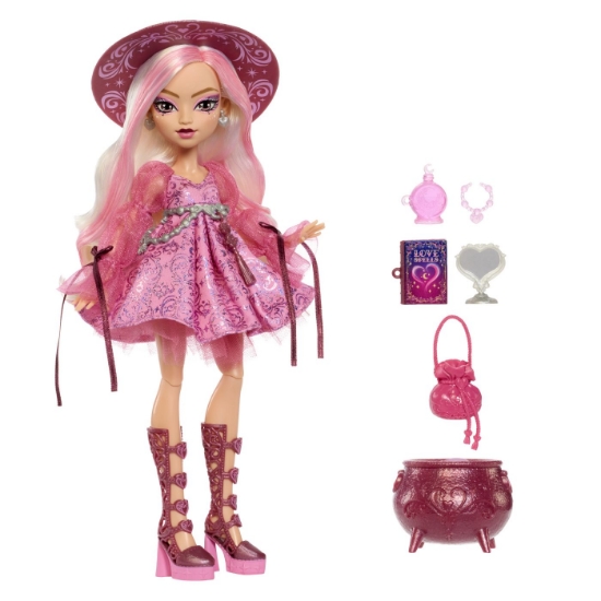 Imagine MONSTER HIGH VRAJA LUNII PAPUSA CARINA CU ACCESORII