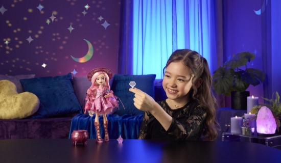 Imagine MONSTER HIGH VRAJA LUNII PAPUSA CARINA CU ACCESORII