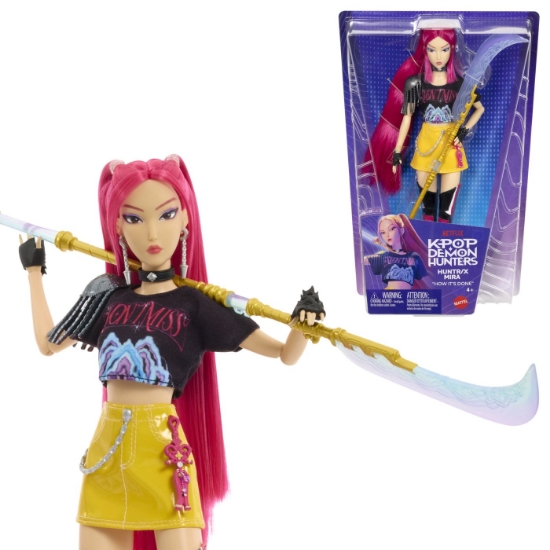 Imagine K POP VANATORI DE DEMONI HUNTR/X PAPUSA MIRA 30CM