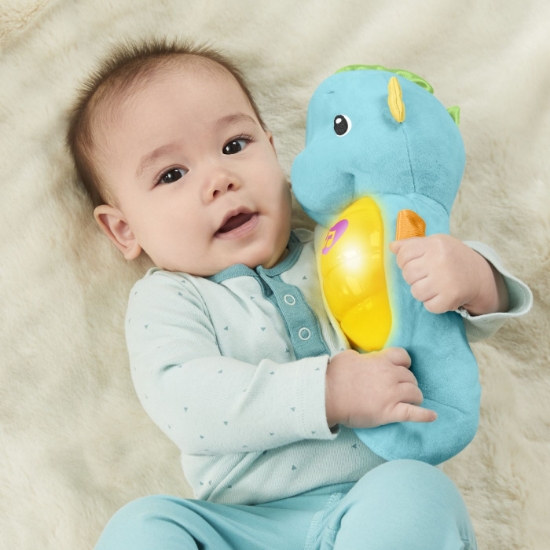 Imagine FISHER PRICE CALUT DE MARE INTERACTIV CU MUZICA SI LUMINI 