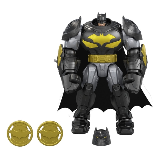 Imagine DC SET FIGURINA BATMAN CU SUNETE LUMINI SI ACCESORII 15CM