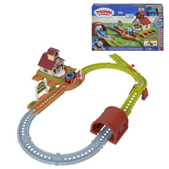 Imagine THOMAS SI PRIETENII SET DE JOACA GARA CU ACCESORII