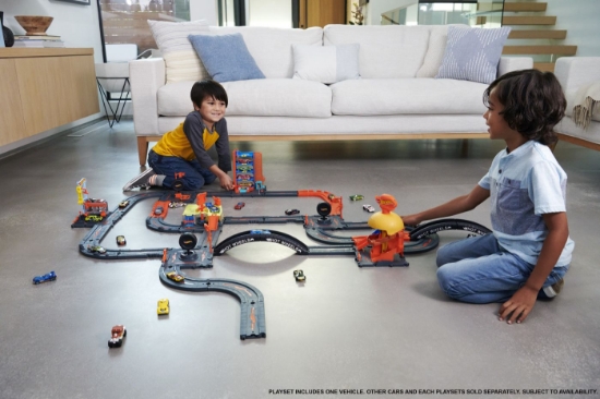 Imagine HOT WHEELS CITY MAGAZIN DE ANVELOPE 
