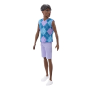 Imagine BARBIE PAPUSA BAIAT FASHIONISTAS CU PAR AFRO