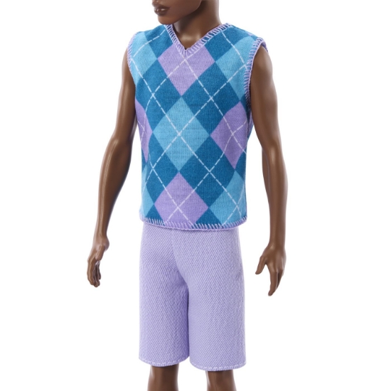 Imagine BARBIE PAPUSA BAIAT FASHIONISTAS CU PAR AFRO