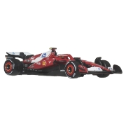Imagine HOT WHEELS PREMIUM REAL RIDERS FORMULA 1 2024 MASINUTA METALICA SCUDERIA FERRARI HP SCARA 1 LA 64