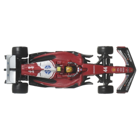 Imagine HOT WHEELS PREMIUM REAL RIDERS FORMULA 1 2024 MASINUTA METALICA SCUDERIA FERRARI HP SCARA 1 LA 64