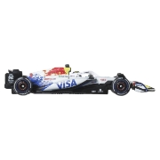 Imagine HOT WHEELS PREMIUM REAL RIDERS FORMULA 1 2024 MASINUTA METALICA VISA CASH APP RACING BULLS FORMULA ONE TEAM SCARA 1 LA 64