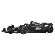 Imagine HOT WHEELS PREMIUM REAL RIDERS FORMULA 1 2024 MASINUTA METALICA MERCEDES AMG PETRONAS FORMULA ONE TEAM SCARA 1 LA 64