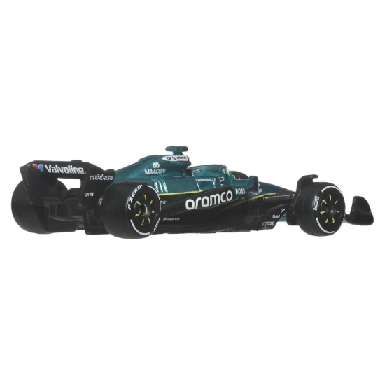 Imagine HOT WHEELS PREMIUM REAL RIDERS FORMULA 1 2024 MASINUTA METALICA ASTON MARTIN ARAMCO FORMULA ONE TEAM SCARA 1 LA 64