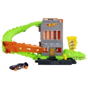 Imagine HOT WHEELS CITY PISTA INAMICILOR ATACUL CROC PIZZA