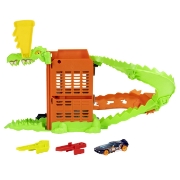 Imagine HOT WHEELS CITY PISTA INAMICILOR ATACUL CROC PIZZA