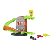 Imagine HOT WHEELS CITY PISTA INAMICILOR ATACUL CROC PIZZA