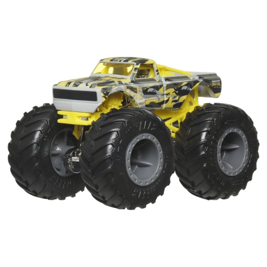 Imagine HOT WHEELS MONSTER TRUCK SET 2 MASINI THE 909 SI PURE MUSCLE SCARA 1 LA 64