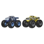 Imagine HOT WHEELS MONSTER TRUCK SET 2 MASINI THE 909 SI PURE MUSCLE SCARA 1 LA 64