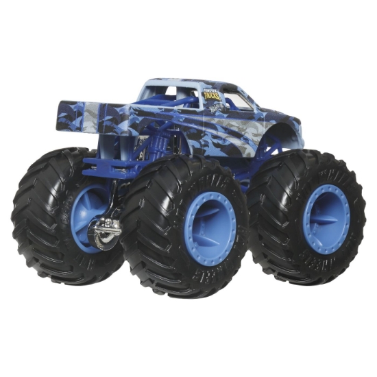 Imagine HOT WHEELS MONSTER TRUCK SET 2 MASINI THE 909 SI PURE MUSCLE SCARA 1 LA 64
