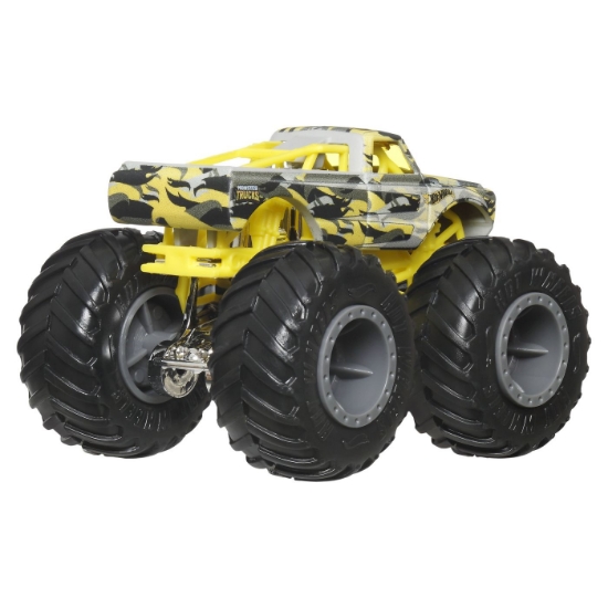Imagine HOT WHEELS MONSTER TRUCK SET 2 MASINI THE 909 SI PURE MUSCLE SCARA 1 LA 64
