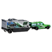 Imagine HOT WHEELS TRACK FLEET MASINA FLOTA VOLVO 24O DRIFT CAMPER SCARA 1 LA 64