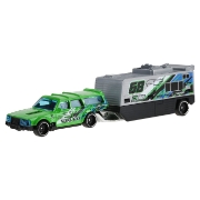 Imagine HOT WHEELS TRACK FLEET MASINA FLOTA VOLVO 24O DRIFT CAMPER SCARA 1 LA 64