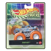 Imagine HOT WHEELS MONSTER TRUCK GLOW IN THE DARK MASINUTA BIGFOOT SCARA 1 LA 64