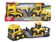 Imagine DICKIE VOLVO SET TRAILER SI EXCAVATOR CU SUNETE SI LUMINI