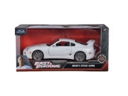 Imagine JADA FAST AND FURIOUS MASINUTA METALICA BRIANS TOYOTA SUPRA ALB SCARA 1 LA 24