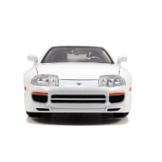 Imagine JADA FAST AND FURIOUS MASINUTA METALICA BRIANS TOYOTA SUPRA ALB SCARA 1 LA 24