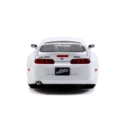 Imagine JADA FAST AND FURIOUS MASINUTA METALICA BRIANS TOYOTA SUPRA ALB SCARA 1 LA 24