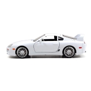 Imagine JADA FAST AND FURIOUS MASINUTA METALICA BRIANS TOYOTA SUPRA ALB SCARA 1 LA 24