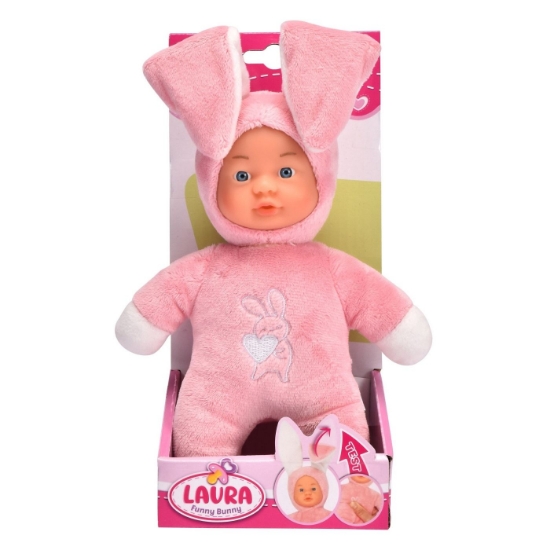 Imagine LAURA PAPUSA IEPURAS AMUZANT 24CM