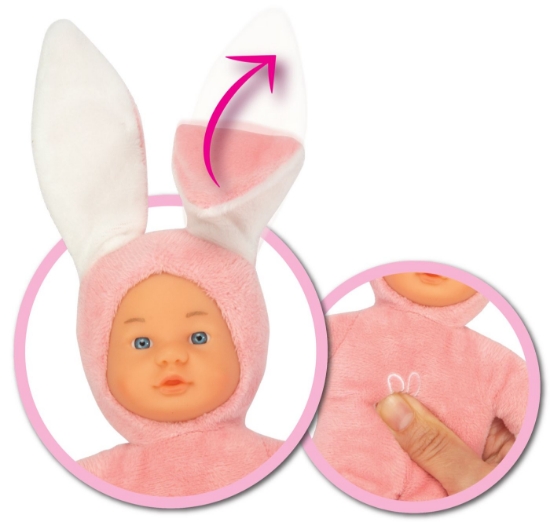 Imagine LAURA PAPUSA IEPURAS AMUZANT 24CM