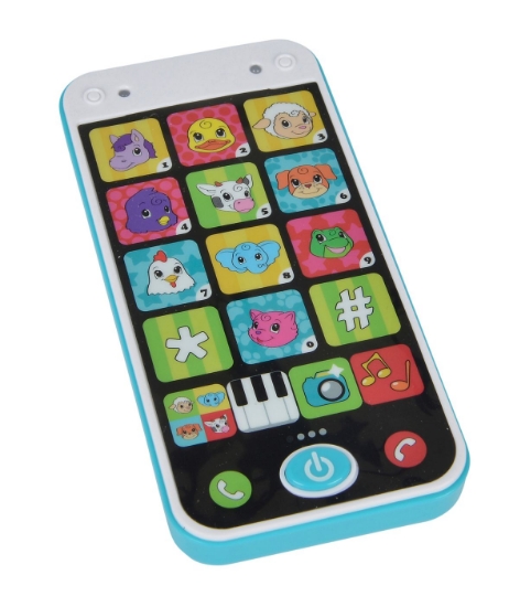 Imagine ABC TELEFON INTELIGENT CU MUZICA SI LUMINI BEBE