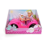 Imagine STEFFI LOVE SET PAPUSA STEFFI CU MASINA DE PLAJA 29CM